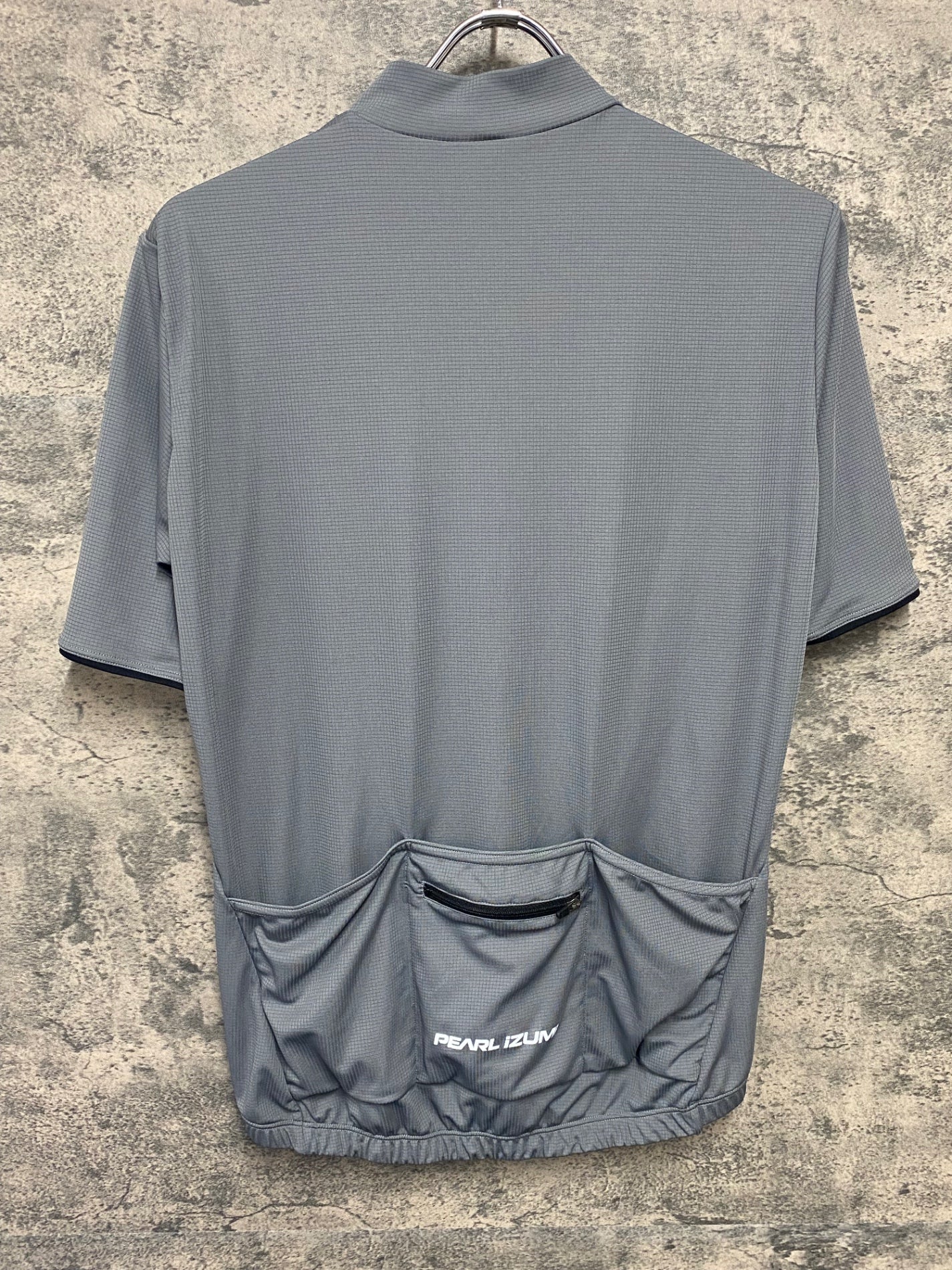 IY455 パールイズミ PEARL iZUMi 半袖 サイクルジャージ グレー L