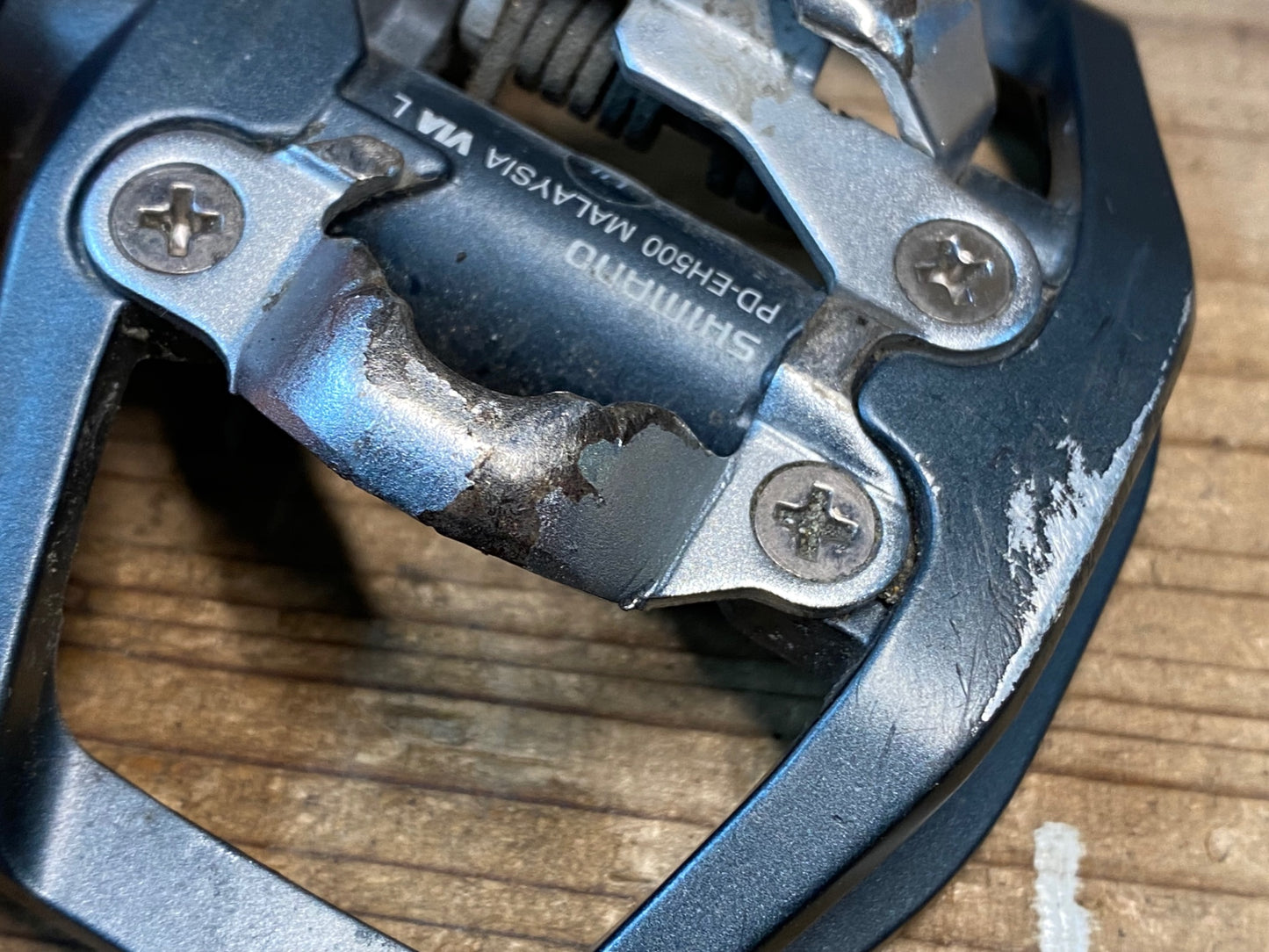 IX999 シマノ SHIMANO PD-EH500 ビンディングペダル SPD 片面フラット ※ピン欠品