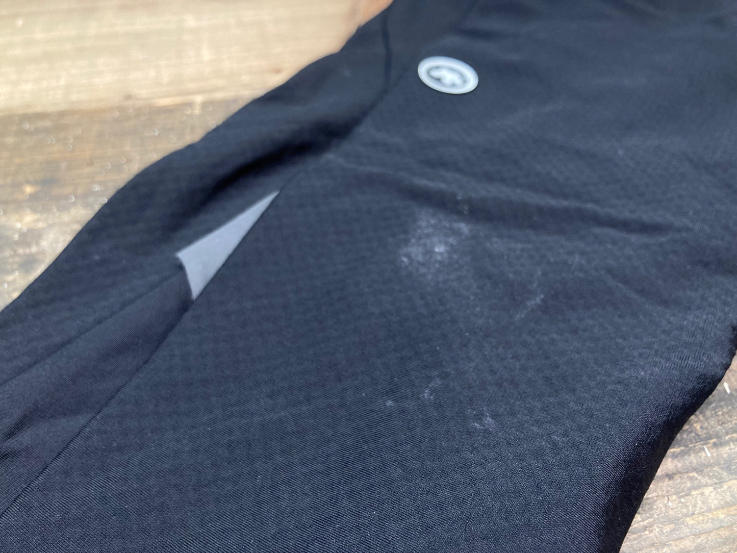 IP627 アソス assos レッグウォーマー 黒 1 裏起毛