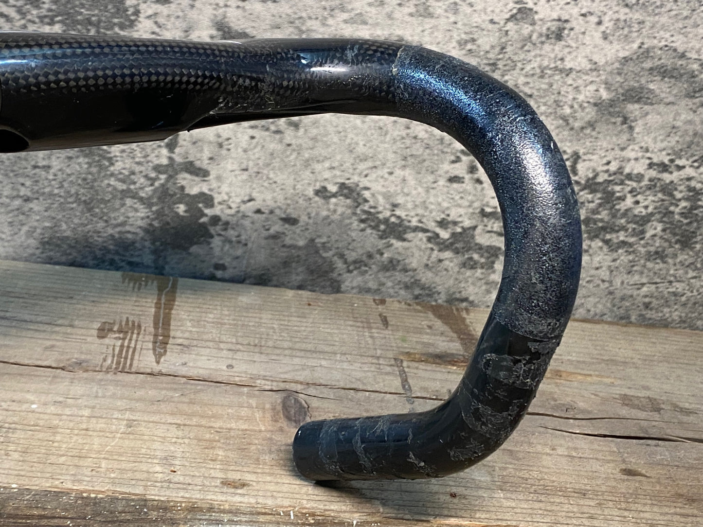 IP174 トライゴン TRIGON HM CARBON カーボン ドロップハンドル ステム一体型 エンド外-外440mm 110mm OS