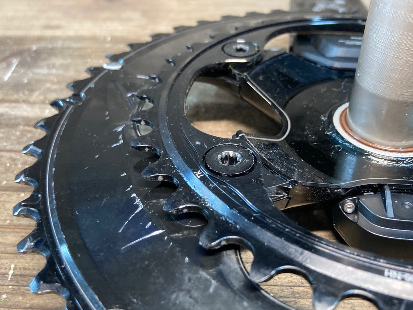 IF474 シマノ SHIMANO デュラエース DURA-ACE FC-R9200-P クランクセット パワーメーター 52/36T 167.5mm 12S 接続確認済