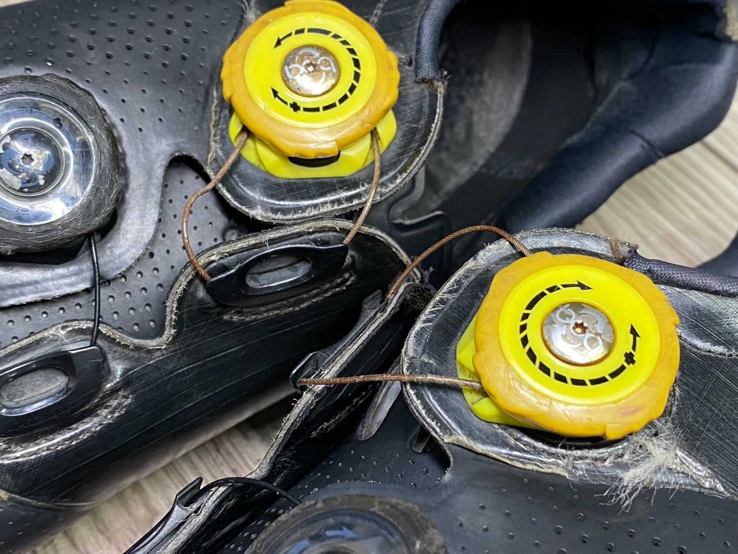 JD502 スペシャライズド SPECIALIZED S-WORKS 6 RD wide ビンディングシューズ 黒 3穴 EU41.5 ※BOA補修品