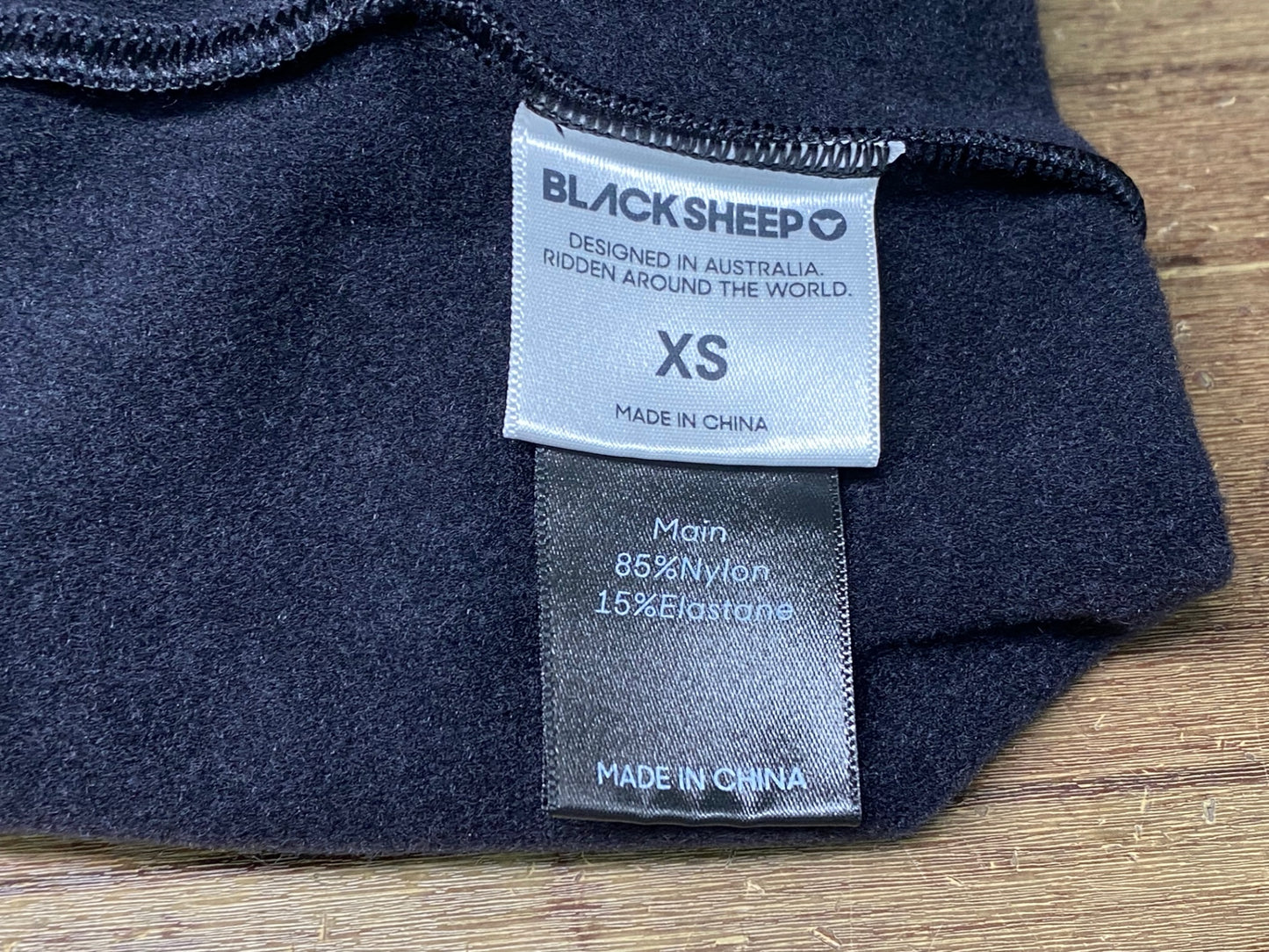JB507 ブラックシープ BLACK SHEEP レッグウォーマー 黒 XS