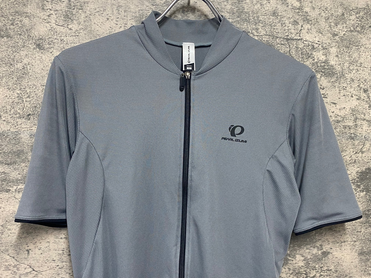 IY455 パールイズミ PEARL iZUMi 半袖 サイクルジャージ グレー L