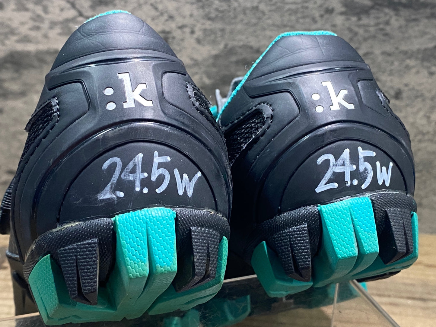 JC681 フィジーク FIZIK M6 MTB ビンディングシューズ 黒 EU38.5 SPD ※ペン字あり