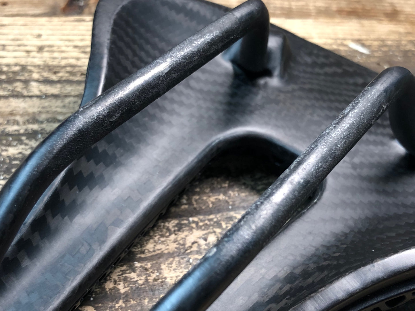 JC257 TNi 3D printing サドル 黒 カーボンレール