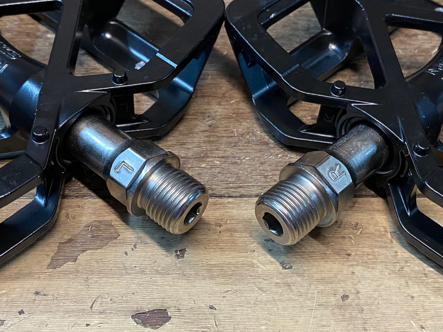 IL892 三ヶ島 MKS オールウェイズ ALLWAYS ペダル フラット ブラック