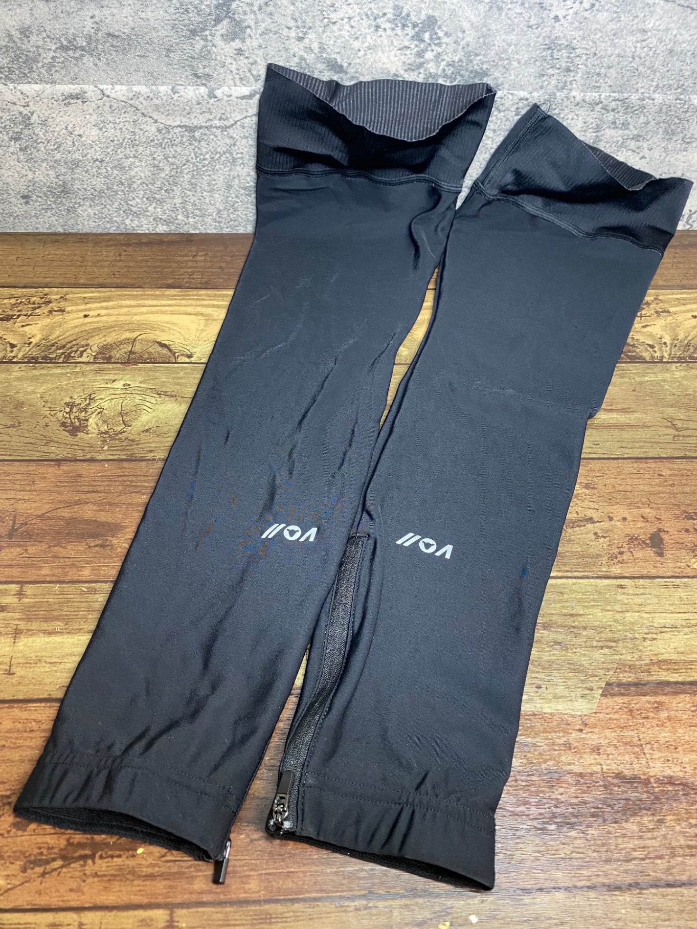 JD394 ブラックシープ BLACK SHEEP レッグウォーマー 黒 M 裏起毛