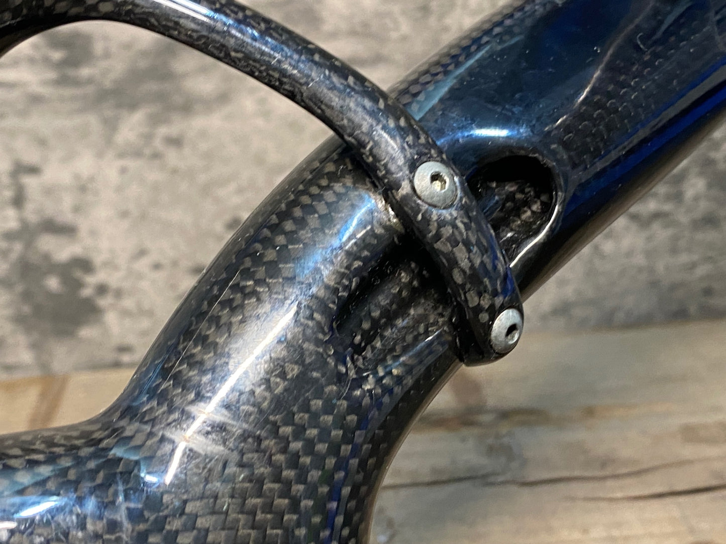 IP174 トライゴン TRIGON HM CARBON カーボン ドロップハンドル ステム一体型 エンド外-外440mm 110mm OS