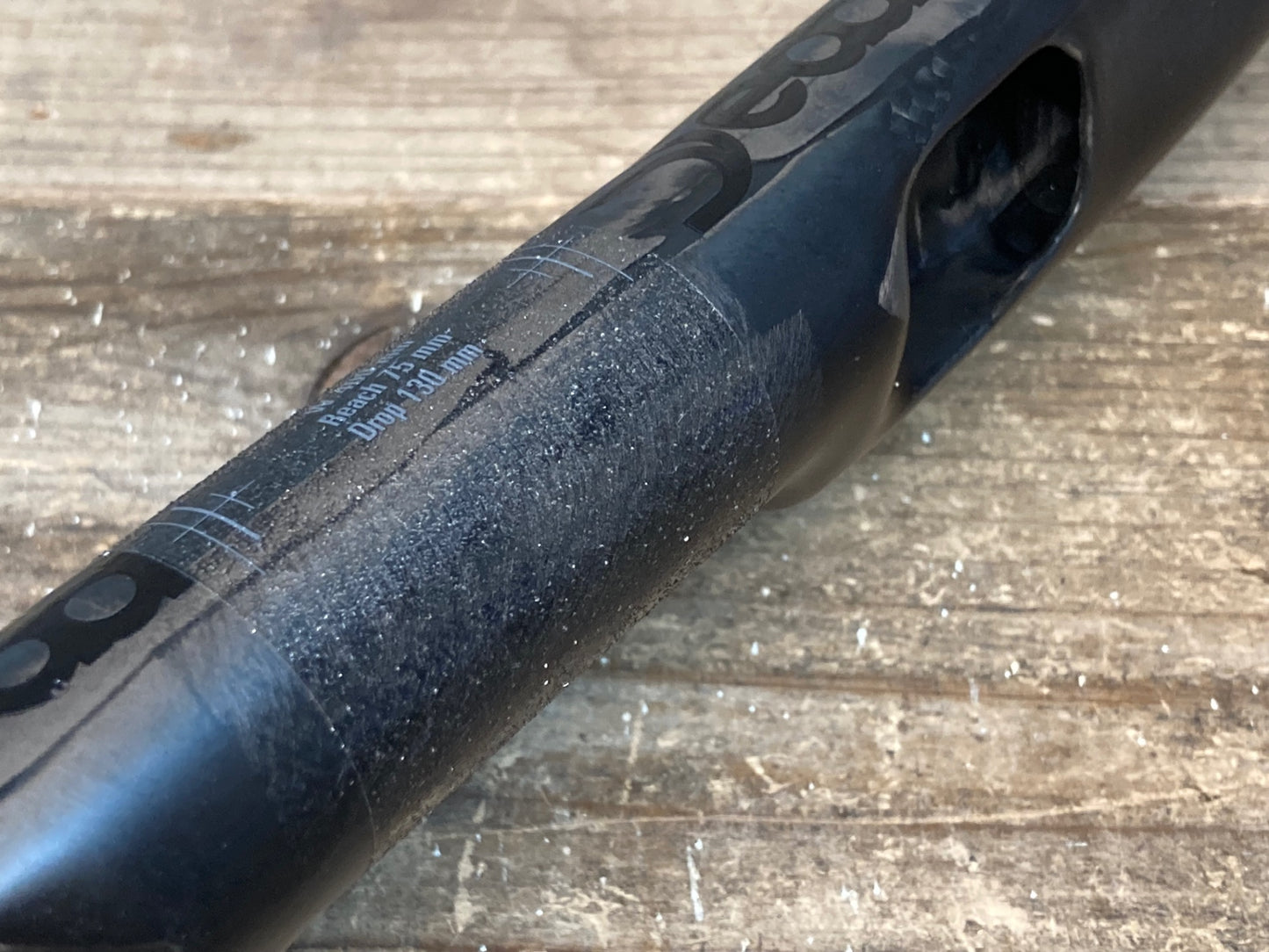 IS326 デダエレメンティ DEDA ELEMENTI スーパーゼロ SUPERZERO DCR CARBON カーボン ドロップハンドル エンド外-外400mm Φ31.7 未使用