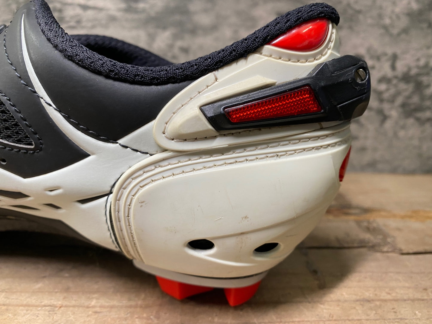 IS921 シディ SIDI MTB TIGER MATT ビンディングシューズ 黒 白 EU43 SPD ※スペアパーツ付属
