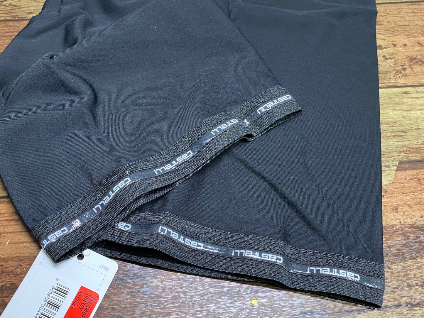 IV867 カステリ CASTELLI THERMOFLEX LEGWARMER レッグウォーマー 黒 L