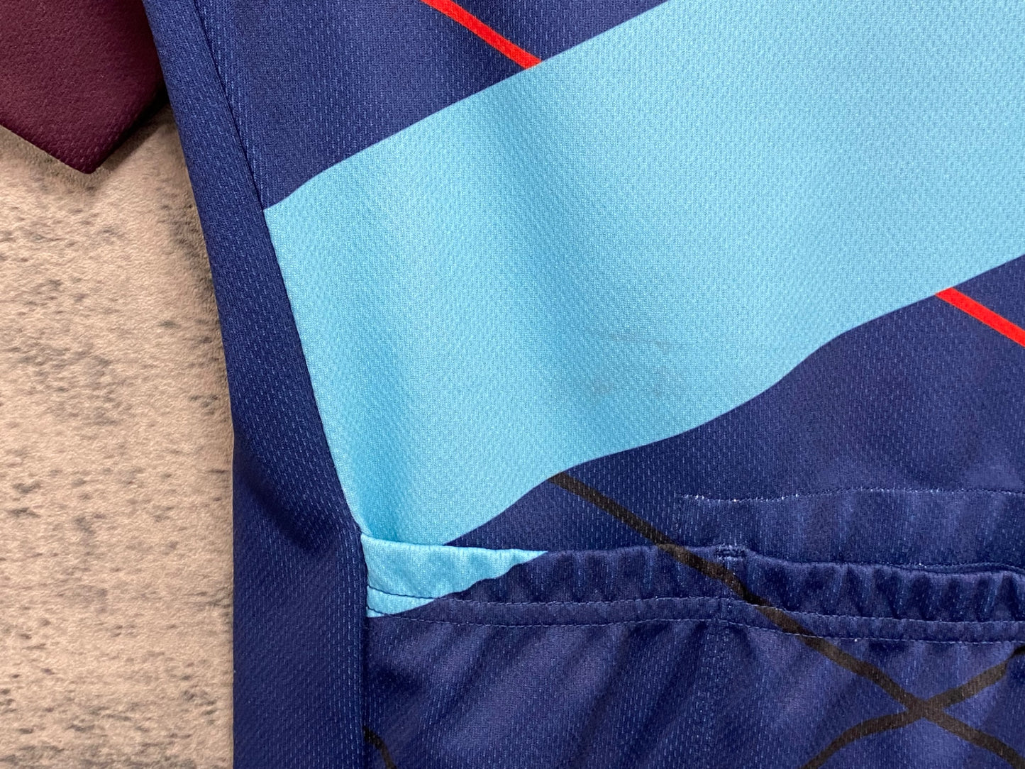 IV241 ラファ Rapha SUPERCROSS JERSEY 半袖 サイクルジャージ 総柄 XS