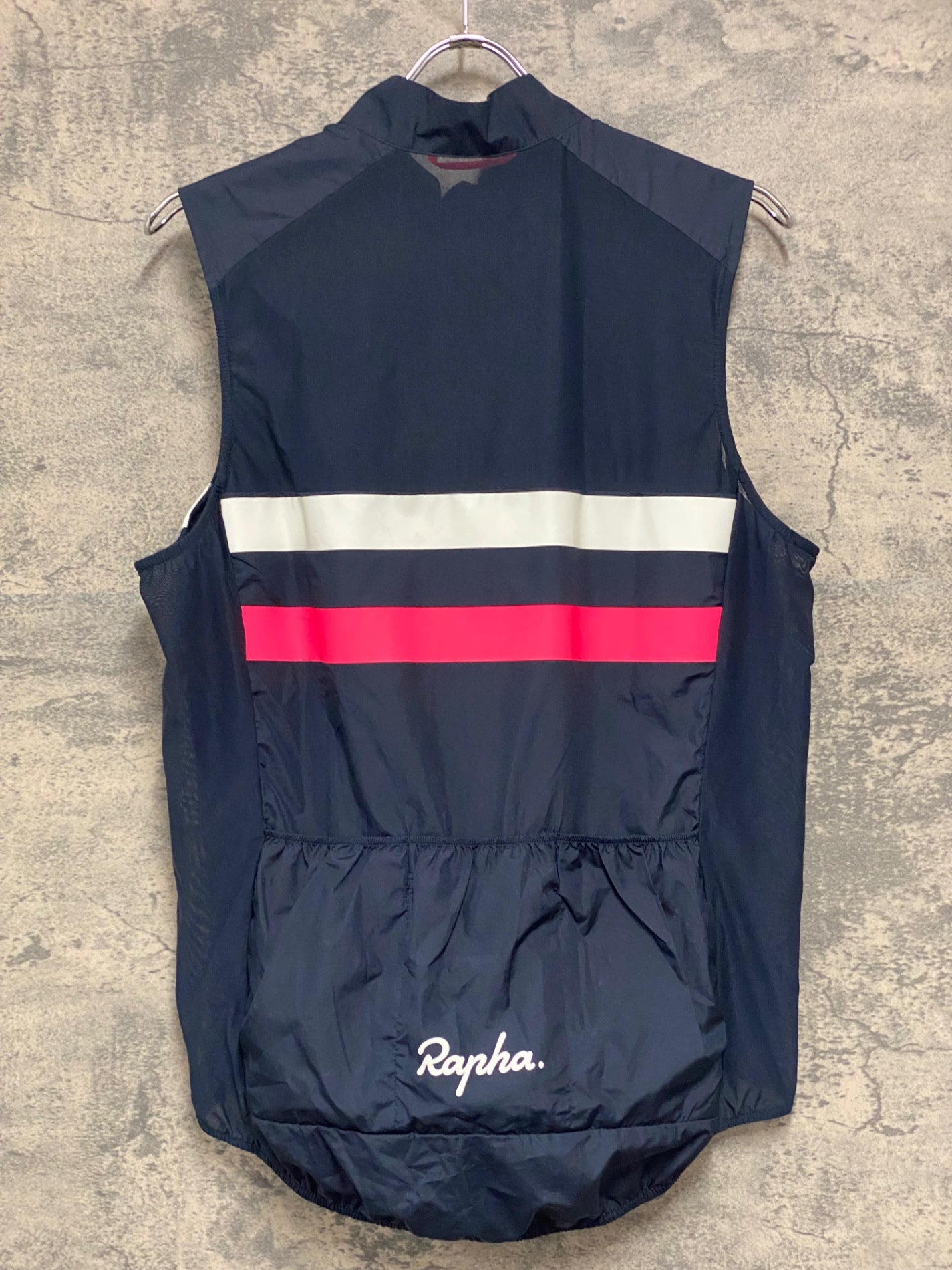 IY514 ラファ Rapha BREVET GILET サイクルベスト ジレ 紺 M