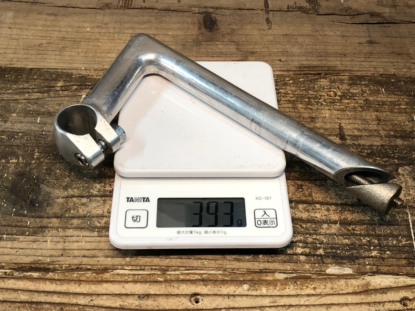 IR985 日東 NITTO テクノミック TECHNOMIC アルミ スレッド ステム 100mm Φ25.4