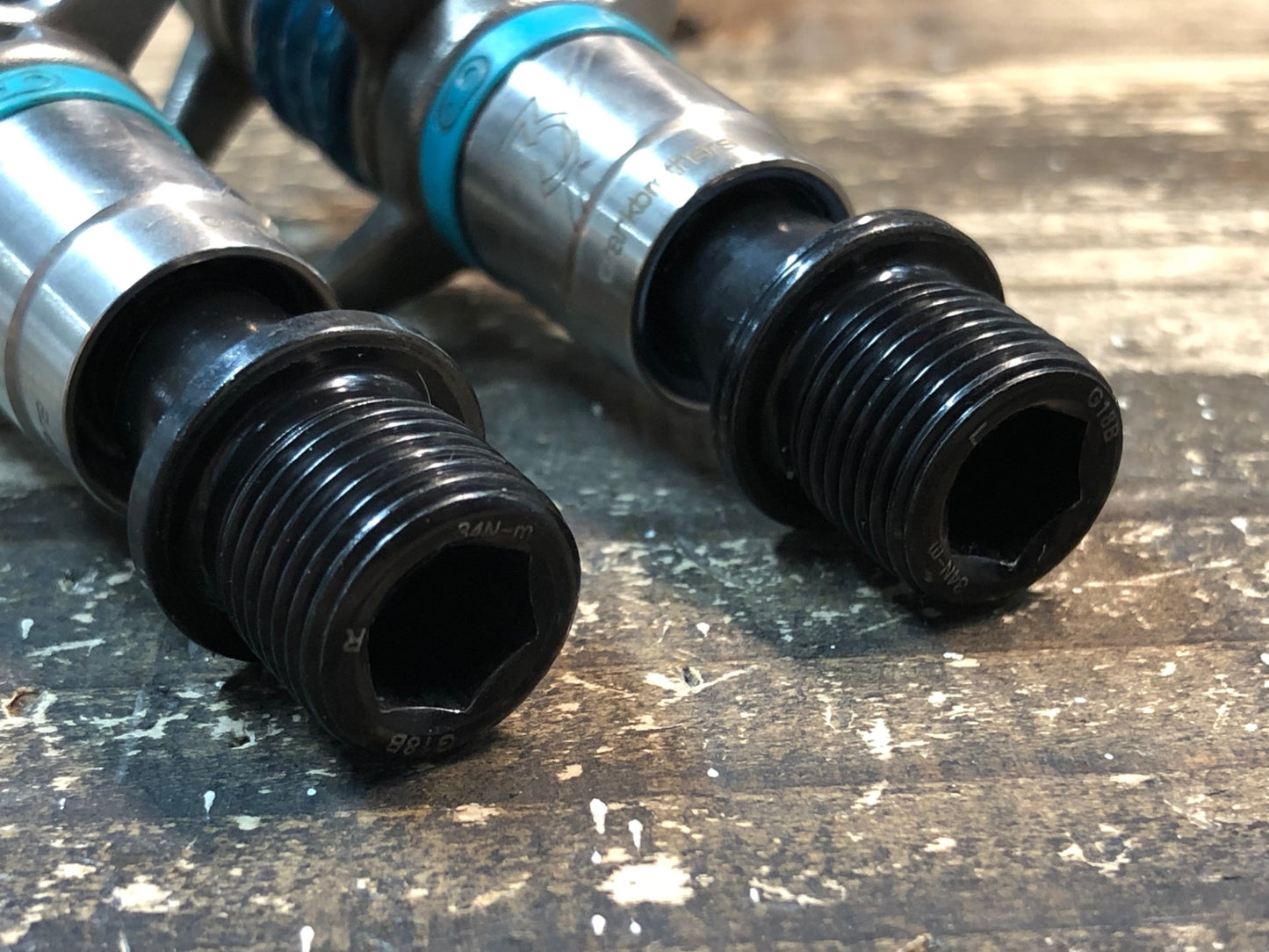 IX438 クランクブラザーズ CRANK BROTHERS エッグビーター EGG BEATER 3 ビンディングペダル 青