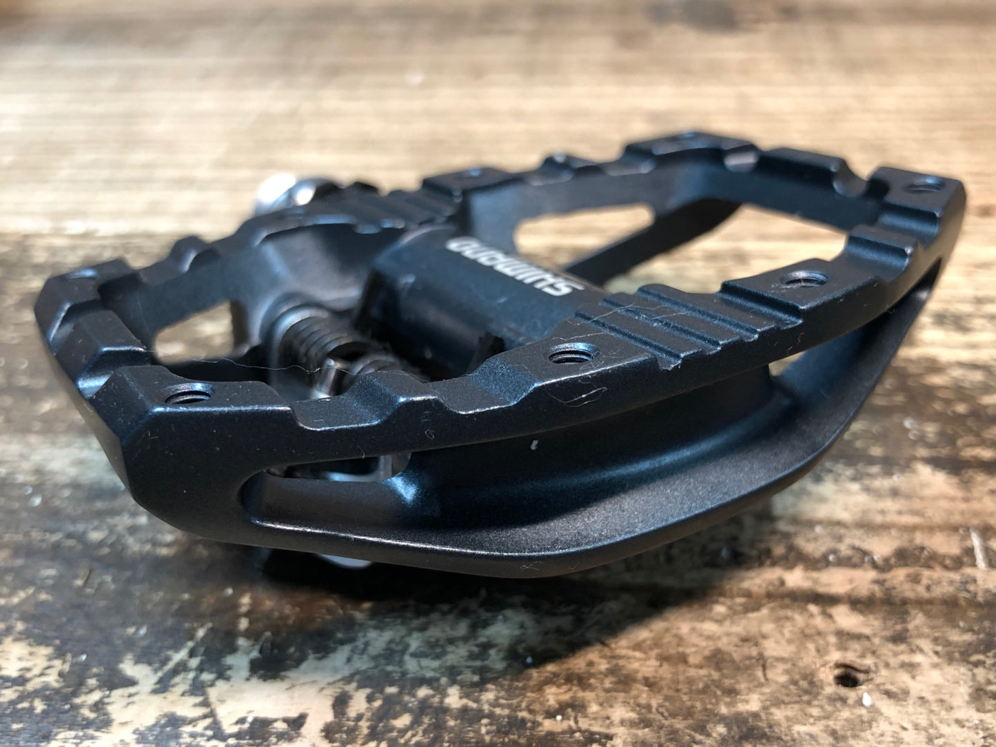 IW054 シマノ SHIMANO PD-EH500 ビンディングペダル SPD 片面フラット