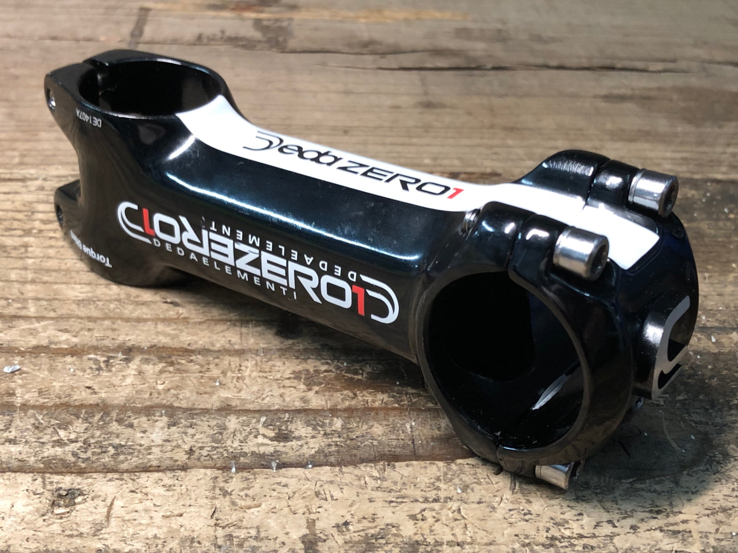 IY800 デダ Deda ZERO1 アルミステム 黒 100mm Φ31.7 OS