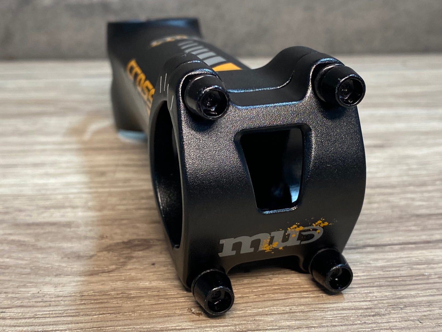 IW812 デダ DEDA MUD CROSS STEM アルミ ステム 黒 オレンジ 110mm Φ31.7 OS 84°