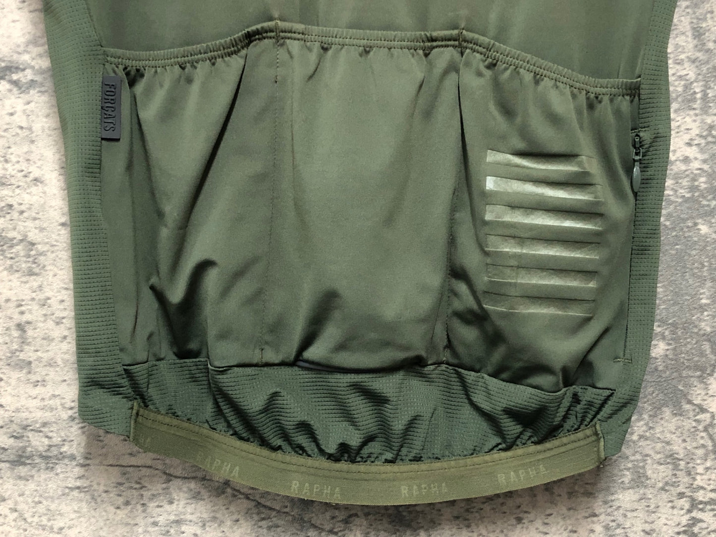IV245 ラファ Rapha PRO TEAM LIGHTWEIGHT JERSEY 深緑 XS