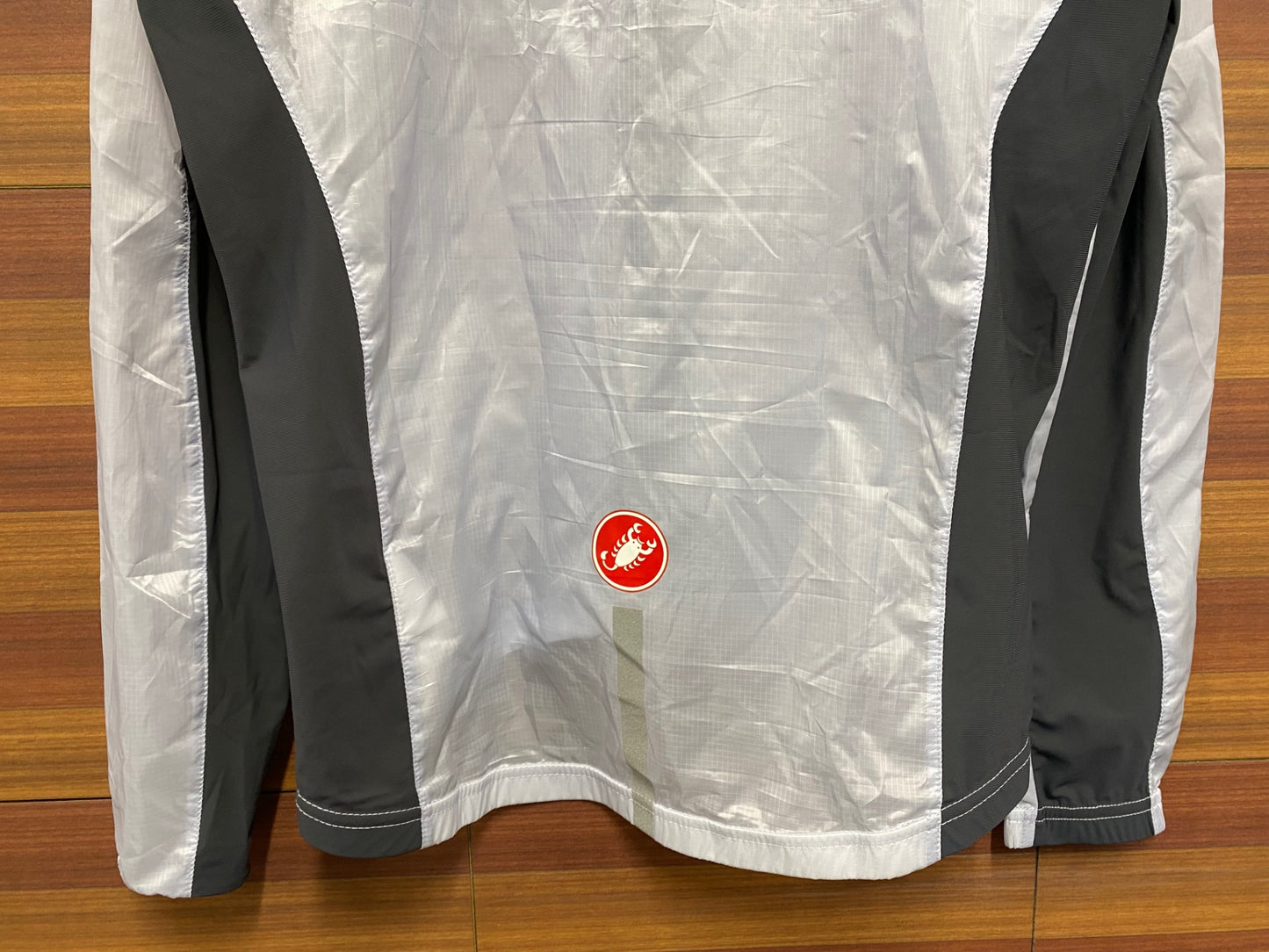 IP354 カステリ CASTELLI 長袖 ウインドブレイカー グレー M