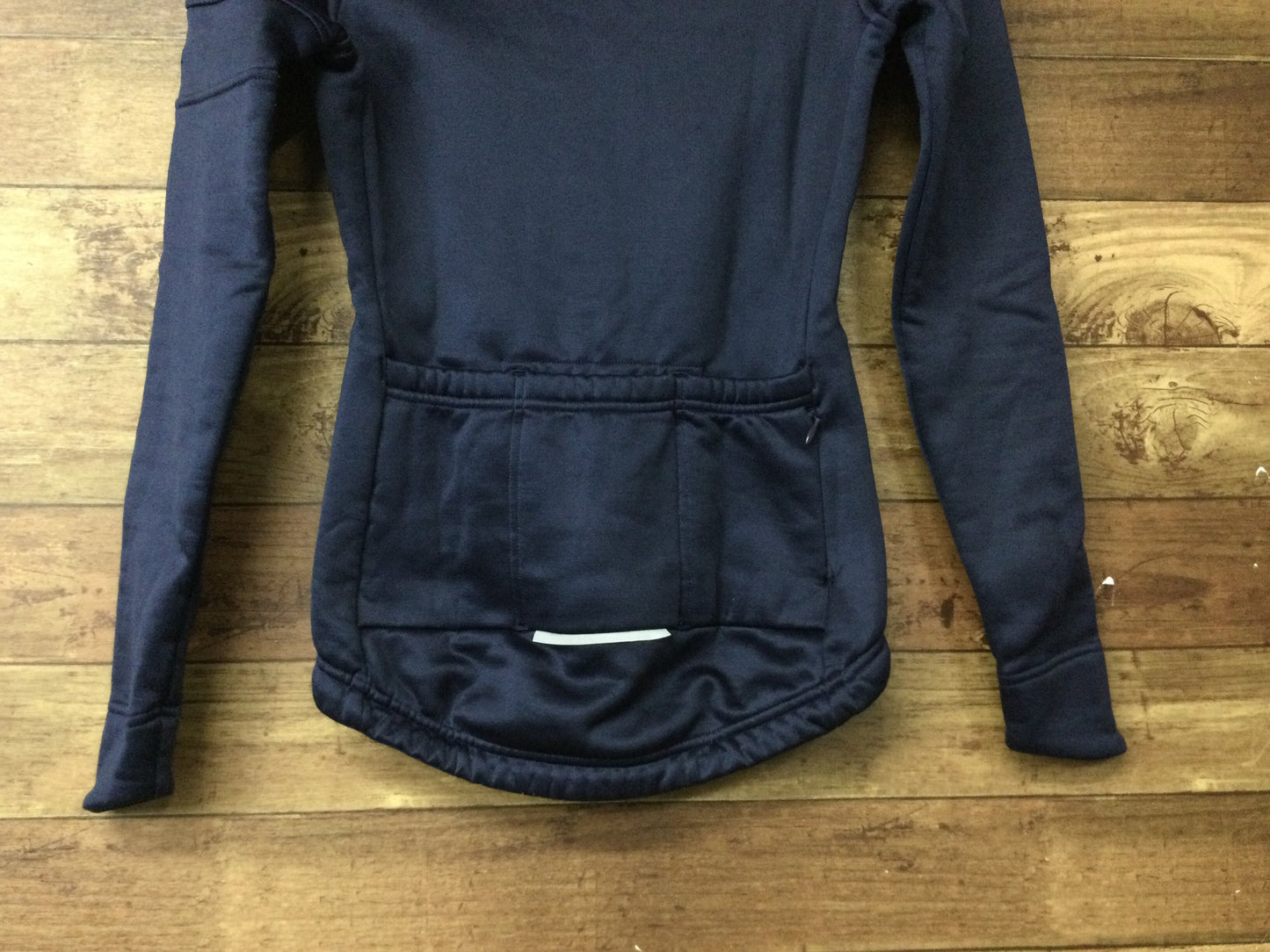 EY426 ラファ Rapha womens winter jersey 長袖 サイクルジャージ XXS 紺 裏起毛 ウィメンズ ※毛玉あり