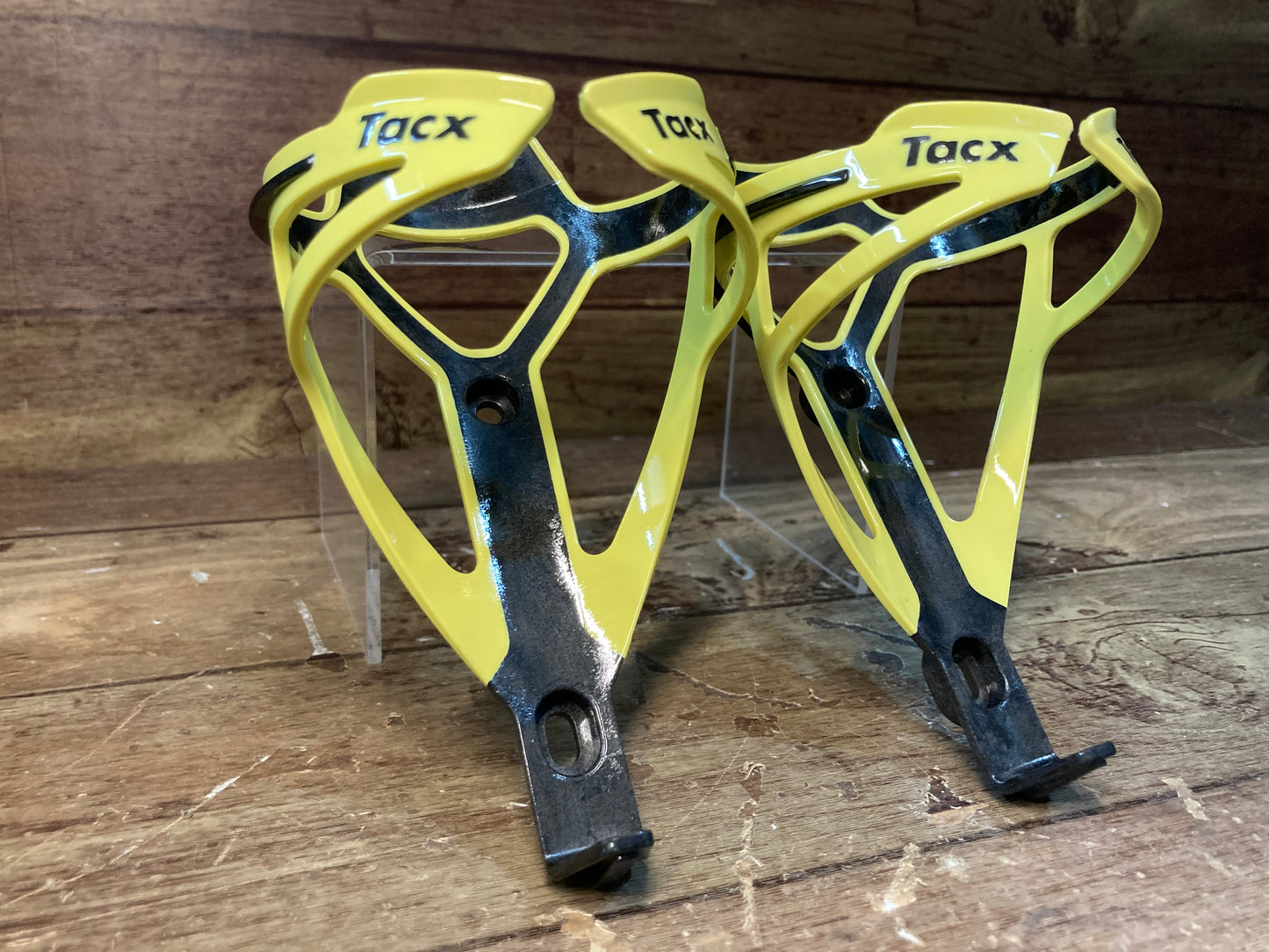GJ834 タックス TACX デーヴァ DEVA ボトルケージ 黄色 二個セット