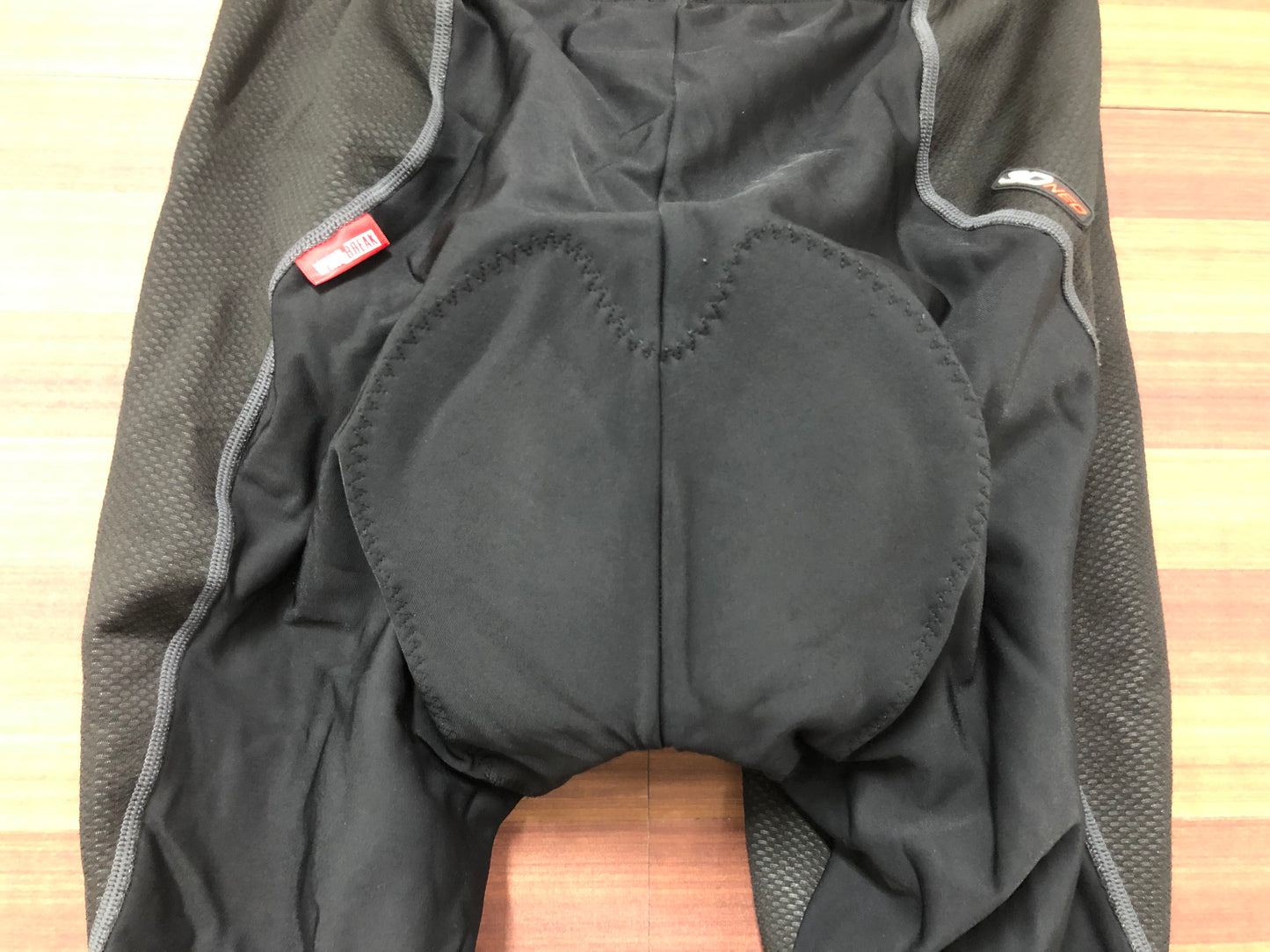 GE193 パールイズミ PEARLiZUMi ウィンドブレーク 裏起毛 レーサータイツ 黒 L