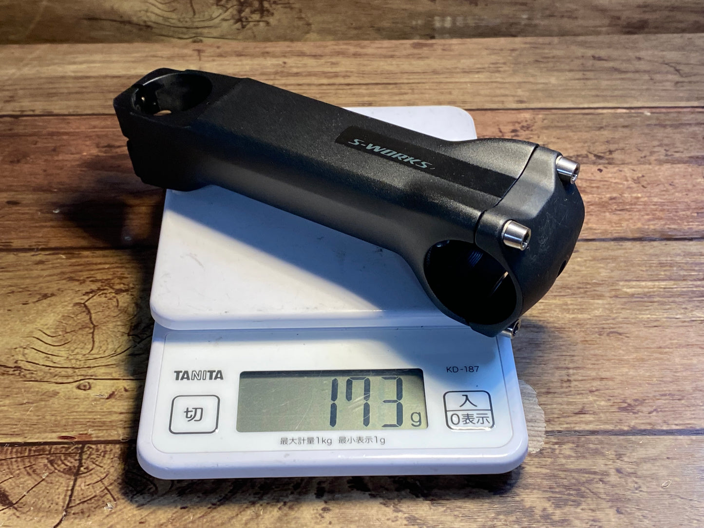HI755 スペシャライズド SPECIALIZED エスワークス S-WORKS TARMAC STEM アルミ ステム130mm Φ31.8 OS 6°