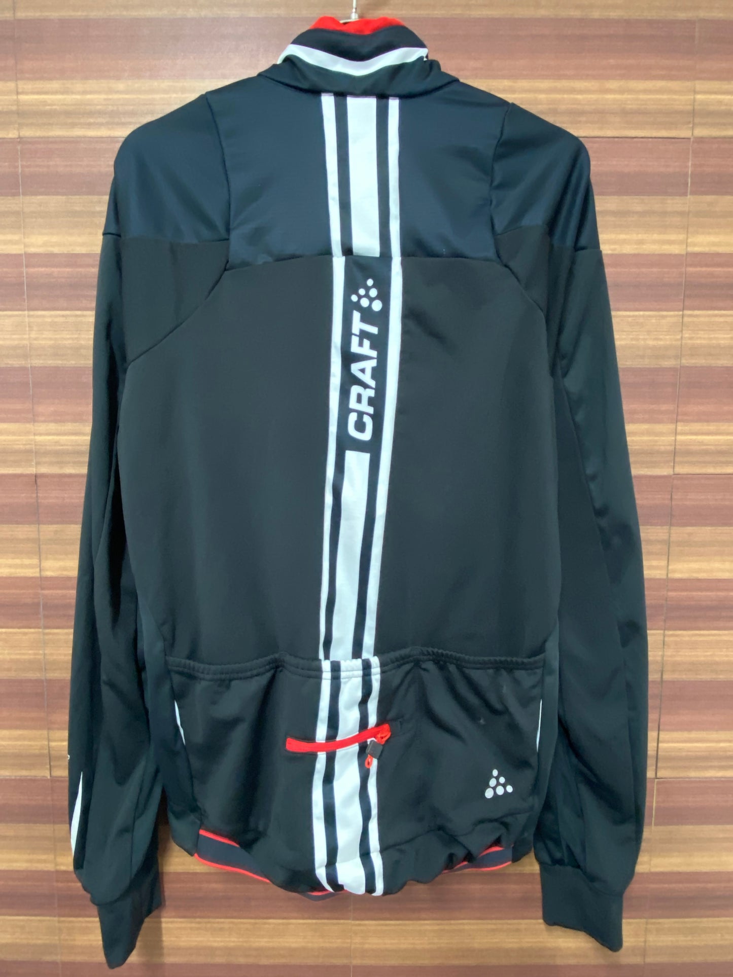 HC364 クラフト CRAFT 裏起毛 サイクルジャケット S 黒