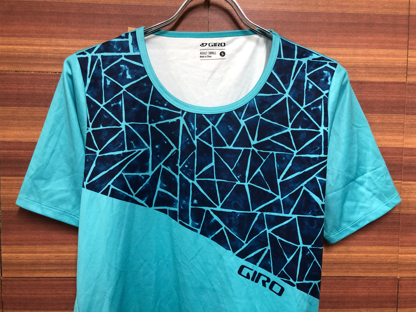 FP993 ジロ GIRO 半袖 トレーニングジャージ 緑 トレイル S