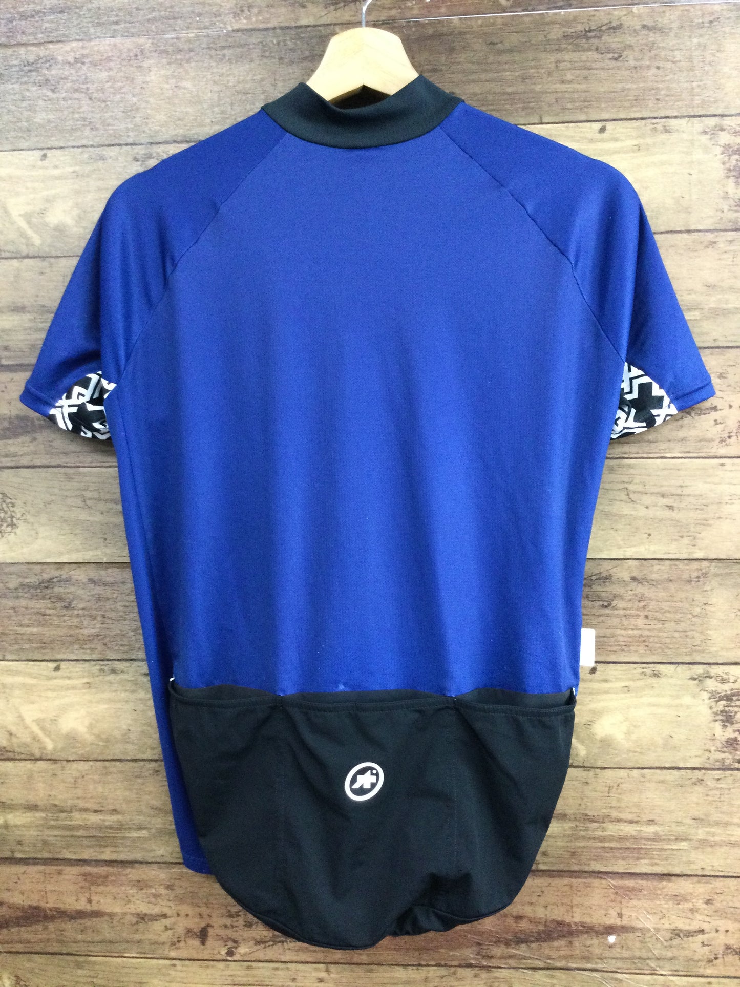 GA801 アソス assos ミレ MILLE GT short sleeve jersey 青 M 擦れあり