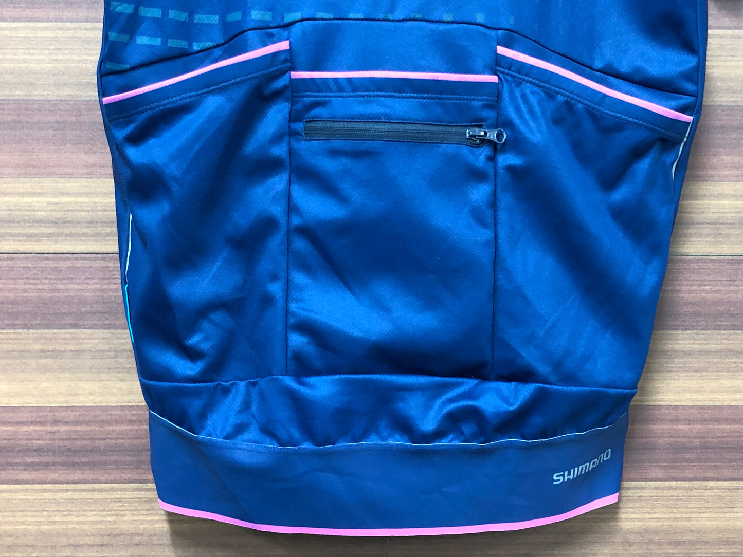 GI196 シマノ SHIMANO 半袖 サイクルジャージ XL 紺