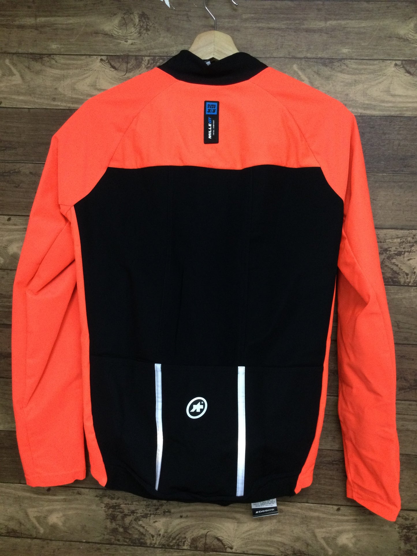 FS135 アソス assos ミレ MILLE GT Ultraz Winter Jacket オレンジ S サイクルジャケット