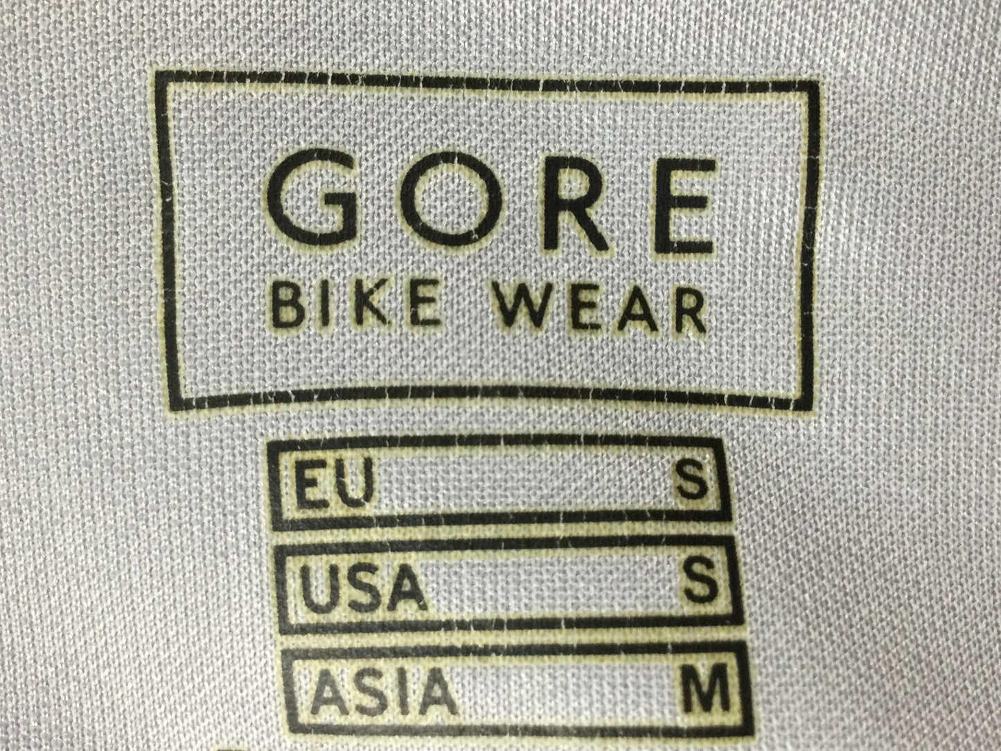 GF381 ゴアバイクウェア GORE BIKE WEAR WINDSTOPPER 半袖 サイクルジャージ 赤 M