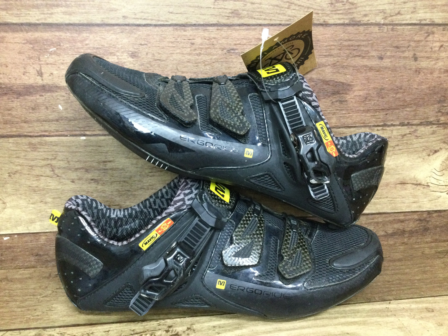 FT342 マビック MAVIC ゼリウムアルティメイト Zxellium Ultimate ビンディングシューズ 黒 EU39 1/3 SPD-SL