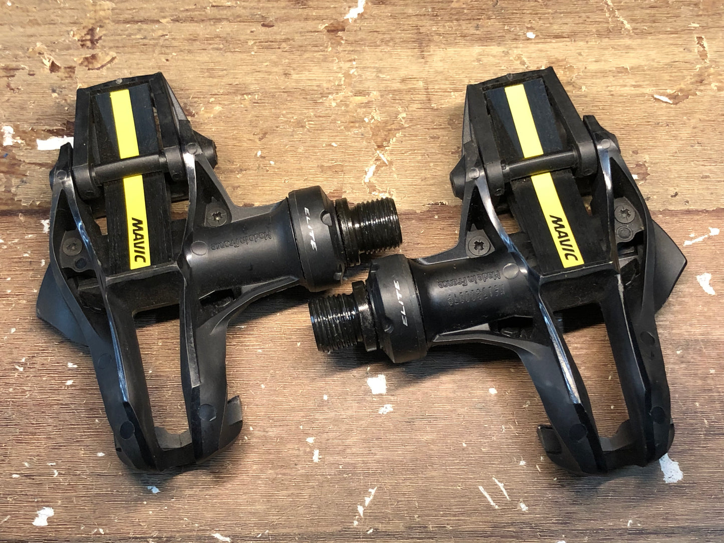 FO927 マヴィック MAVIC ゼリウムエリート Zxellium Elite ビンディングペダル ロード用 ※傷あり