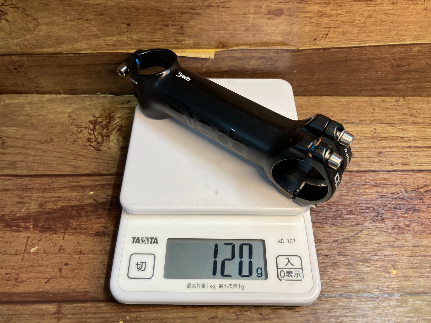 FY931 デダエレメンティ Deda Elementi Superleggero アルミ ステム 120mm 82° Φ31.7 ※ボルト欠品