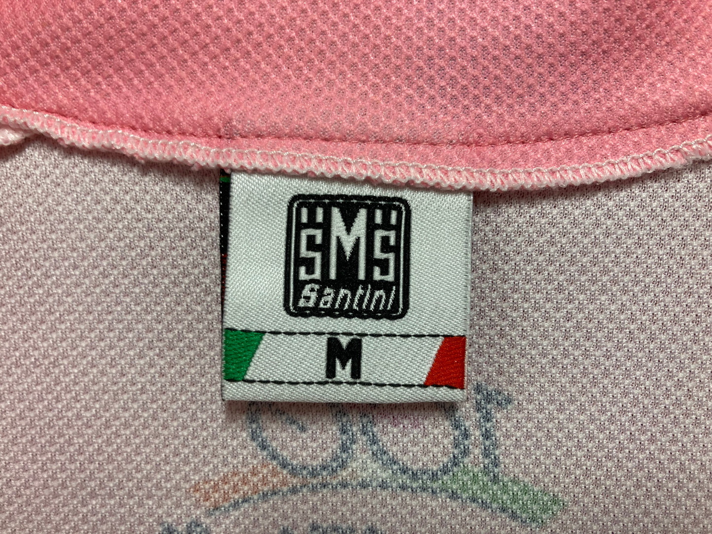 GV914 サンティーニ Santini 半袖 サイクルジャージ ピンク M