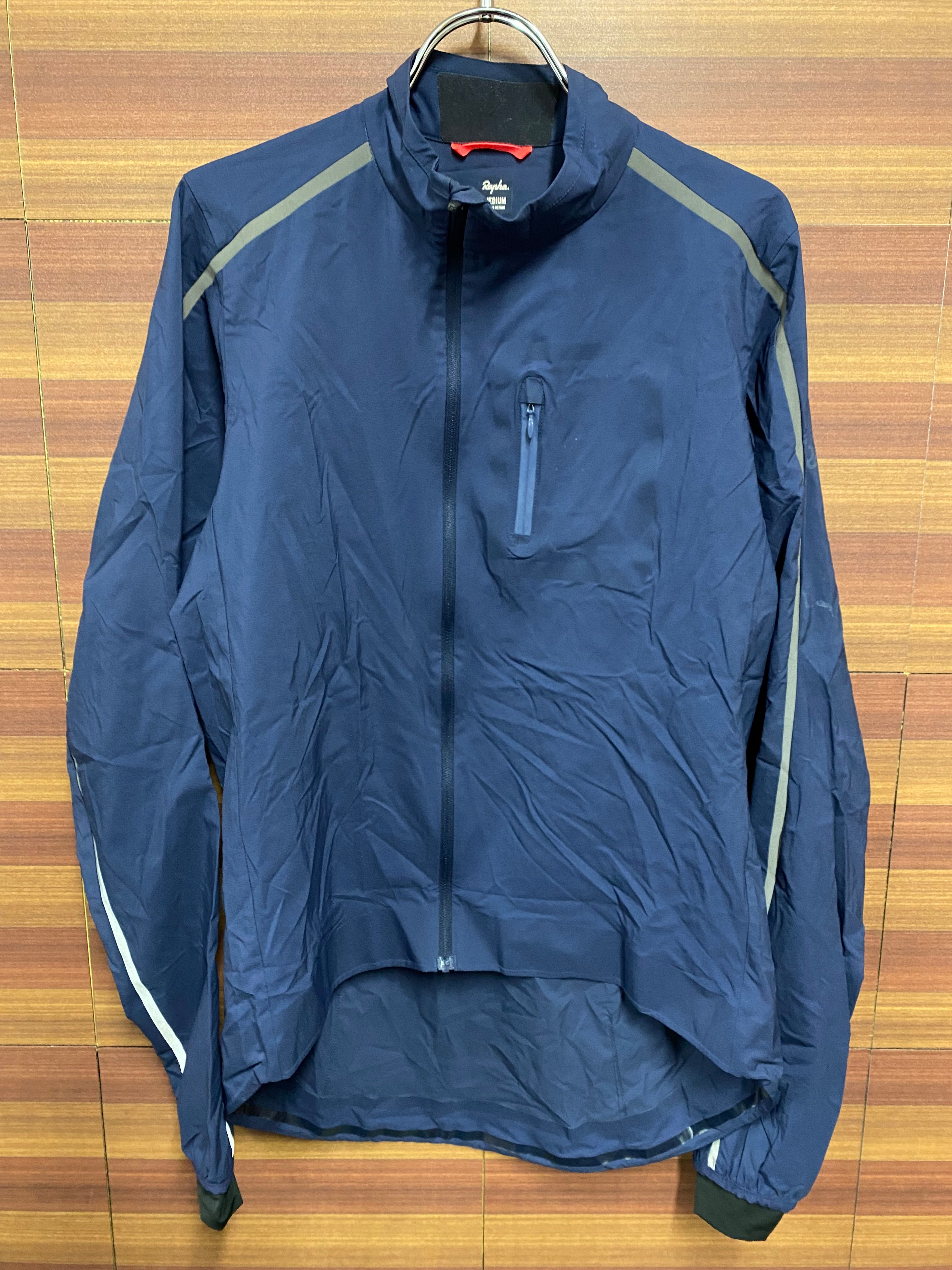 HI941 ラファ RAPHA CLASSIC WIND JACKET Ⅱ サイクルジャケット Mサイズ 紺