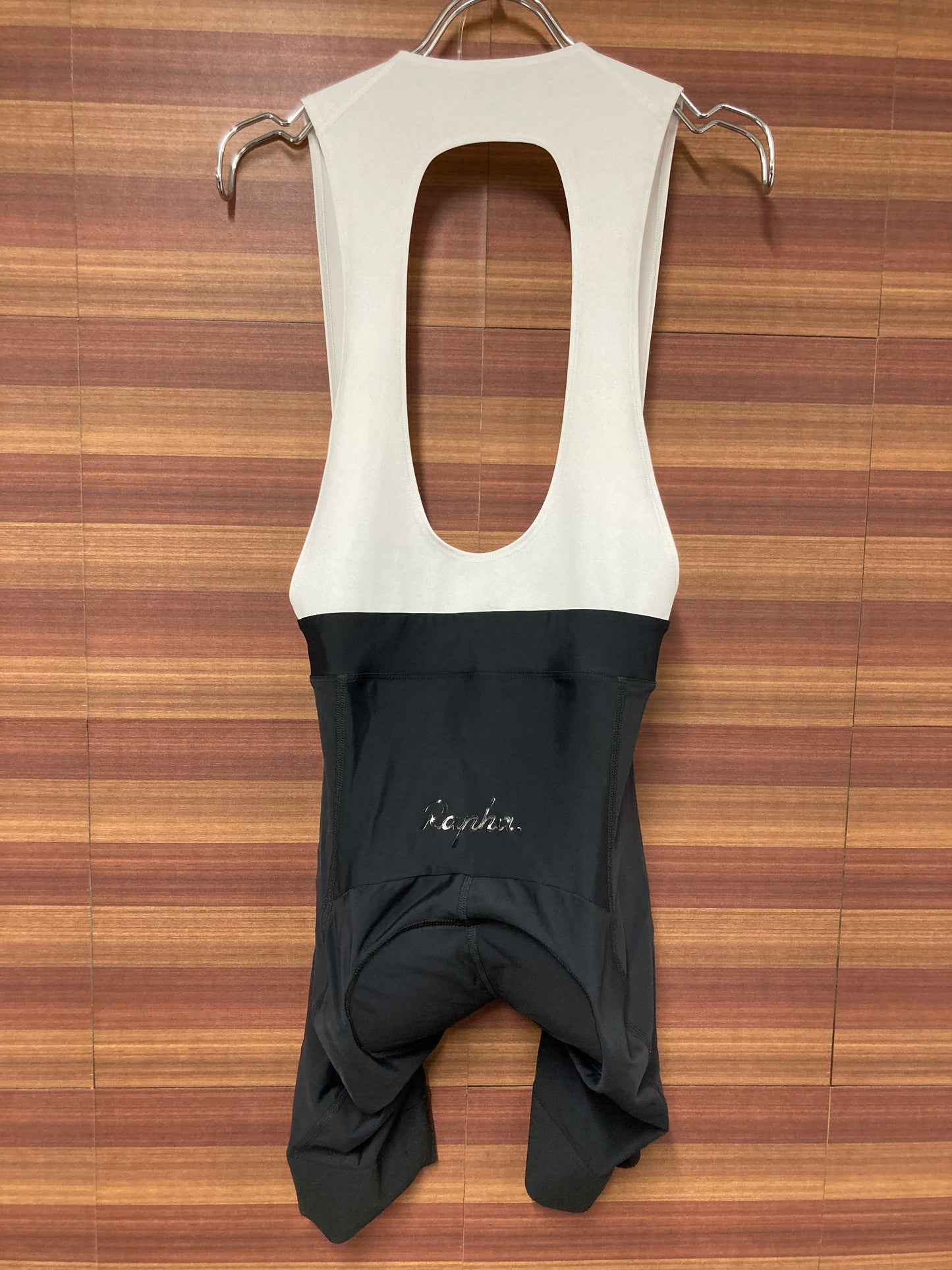 GZ805 ラファ Rapha コアビブショーツ CORE BIB SHORTS 黒 白 M ※パッド擦れあり