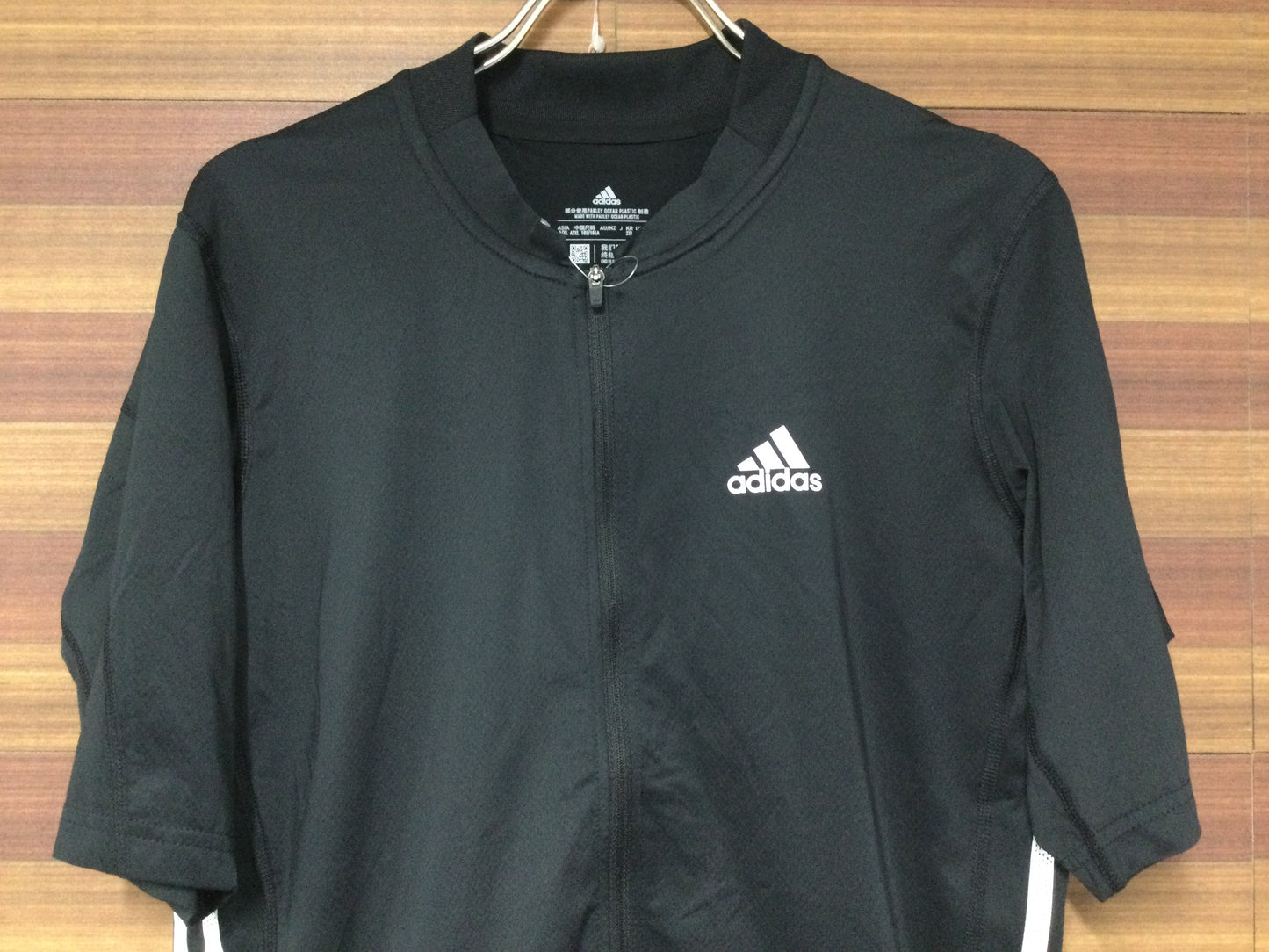 FX592 アディダス adidas 半袖サイクルジャージ AEROREADY XL 黒
