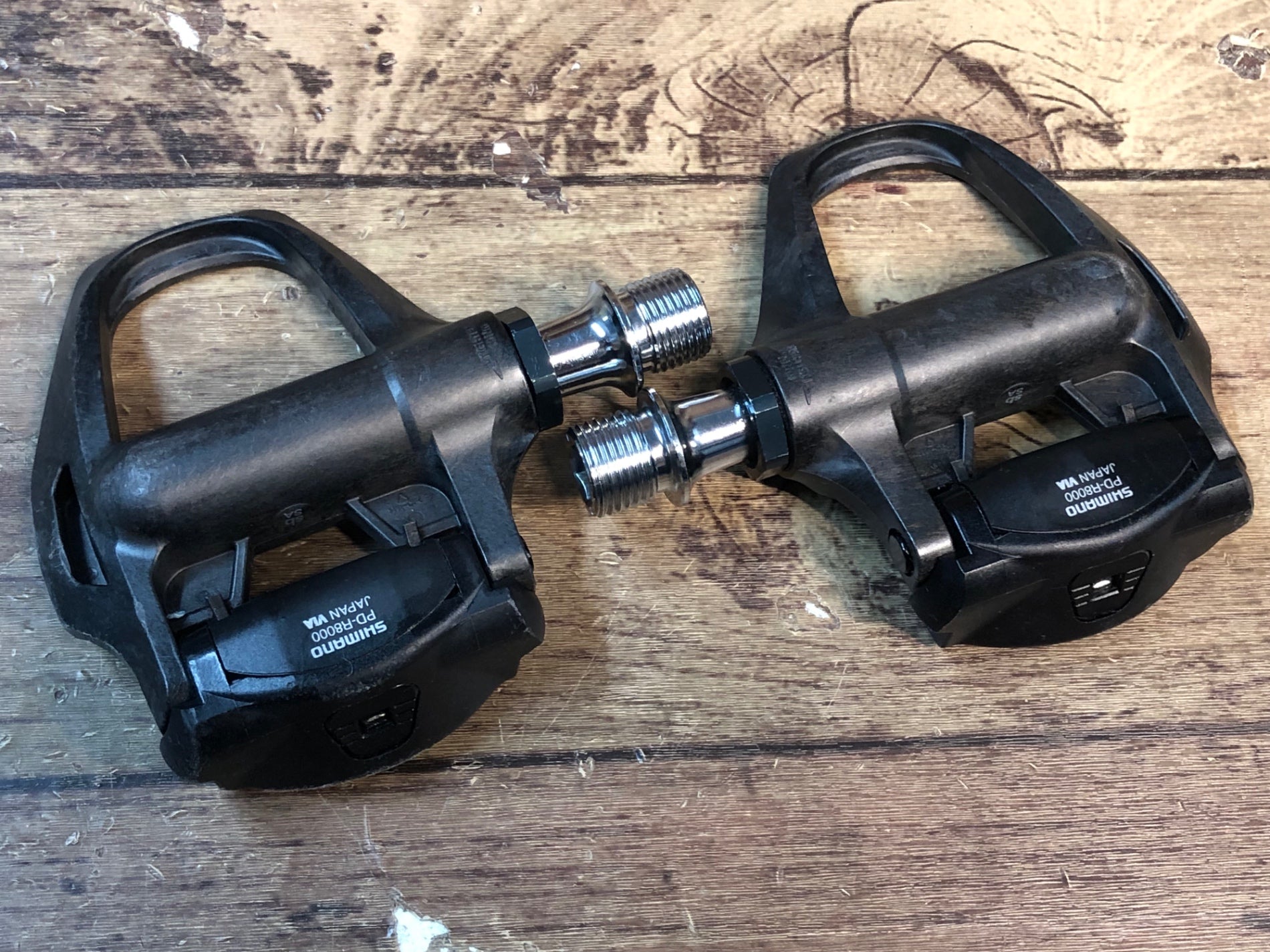 超美品 シマノ SHIMANO SPD-SL ※回転スムーズ PD-R8000 ビンディング