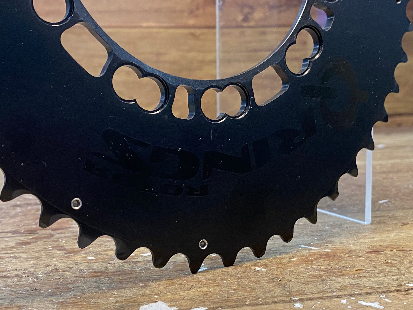 GV661 ローター ROTOR Q-RINGS AERO LIMITED BLACK アウターチェーンリング 50T 未使用品