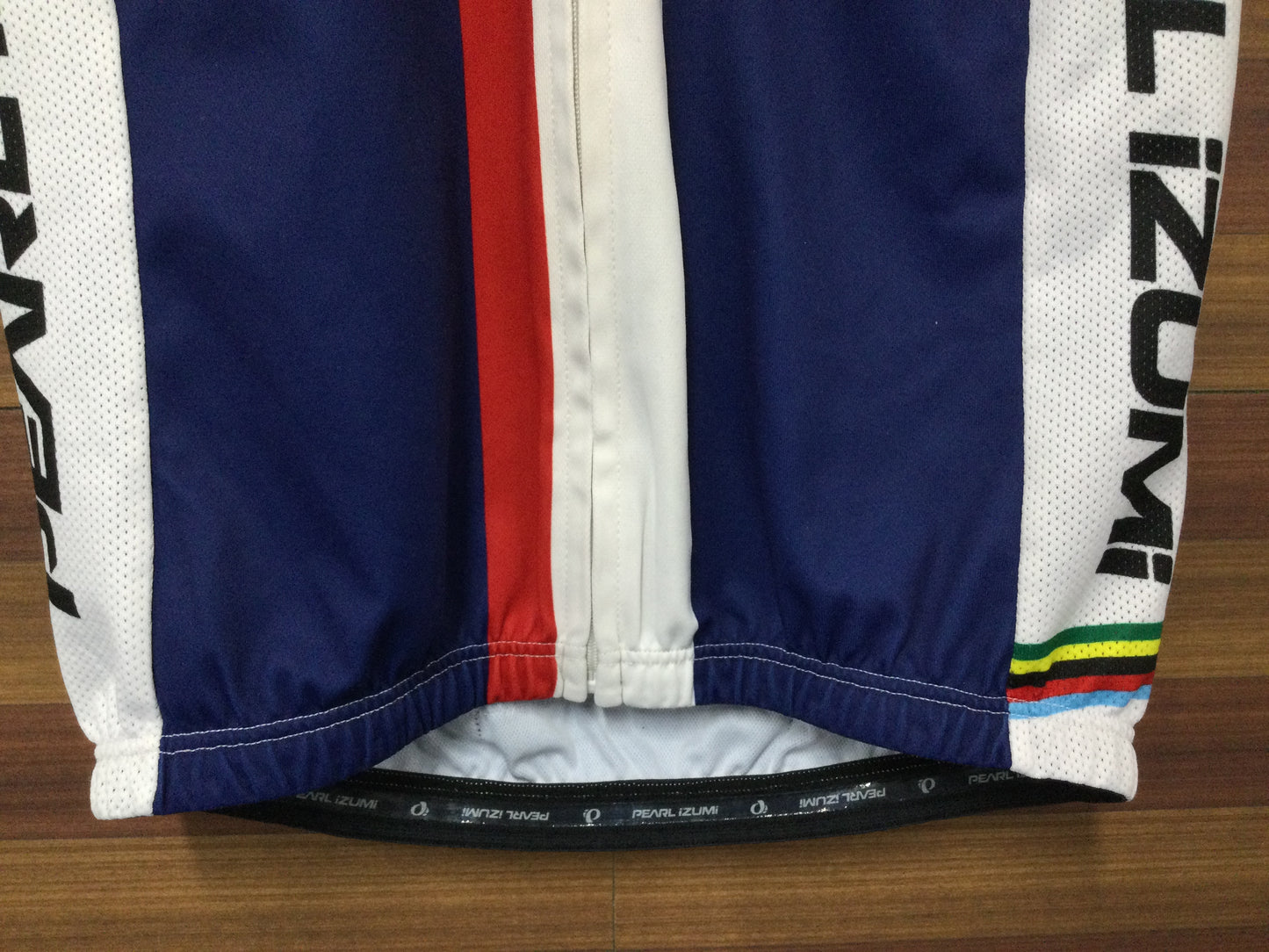 GO507 パールイズミ PEARL iZUMi 半袖 サイクルジャージ 青/白 S