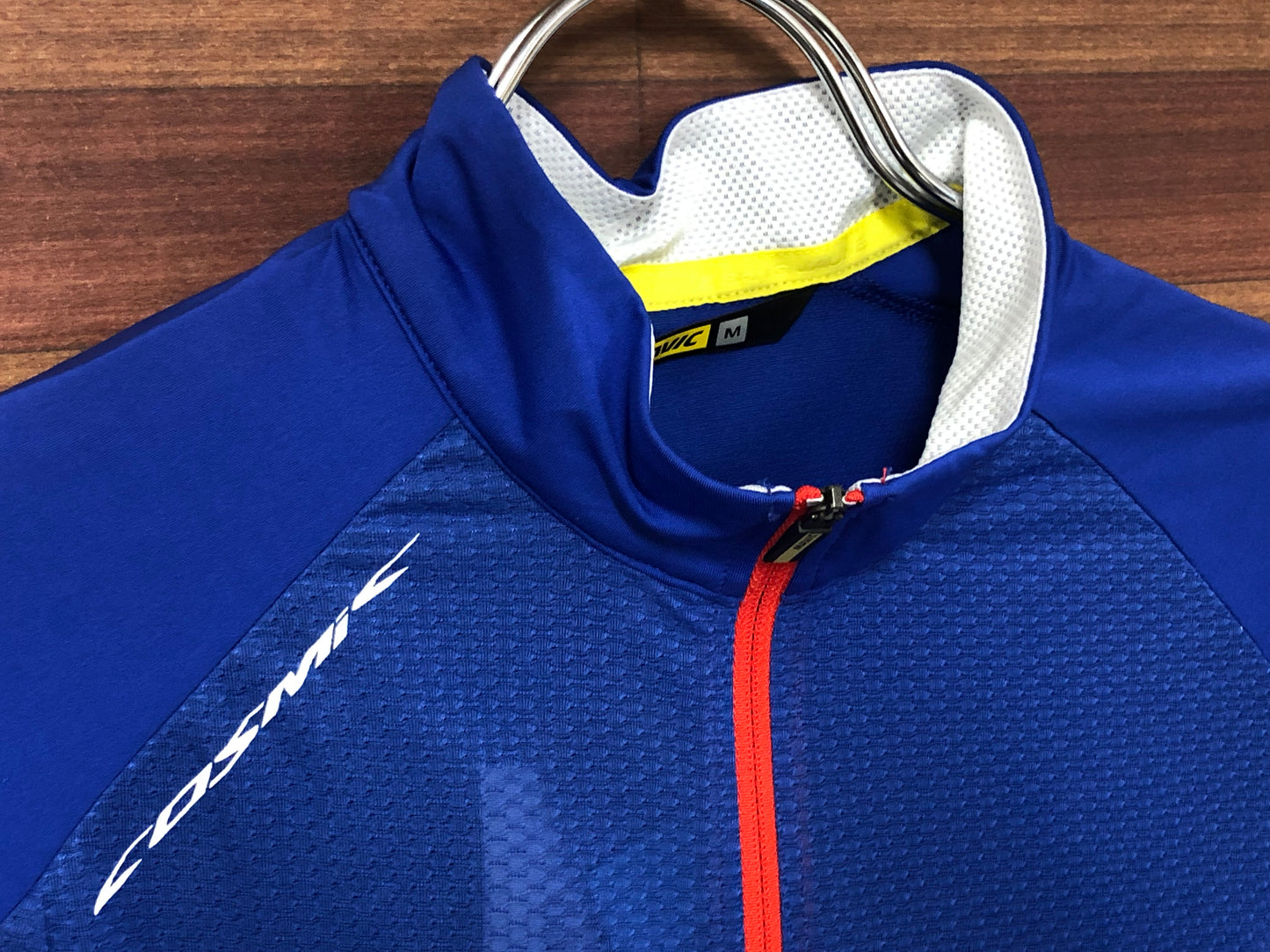 GK769 マビック MAVIC コスミックプロジャージ COSMIC PRO JERSEY 青 M