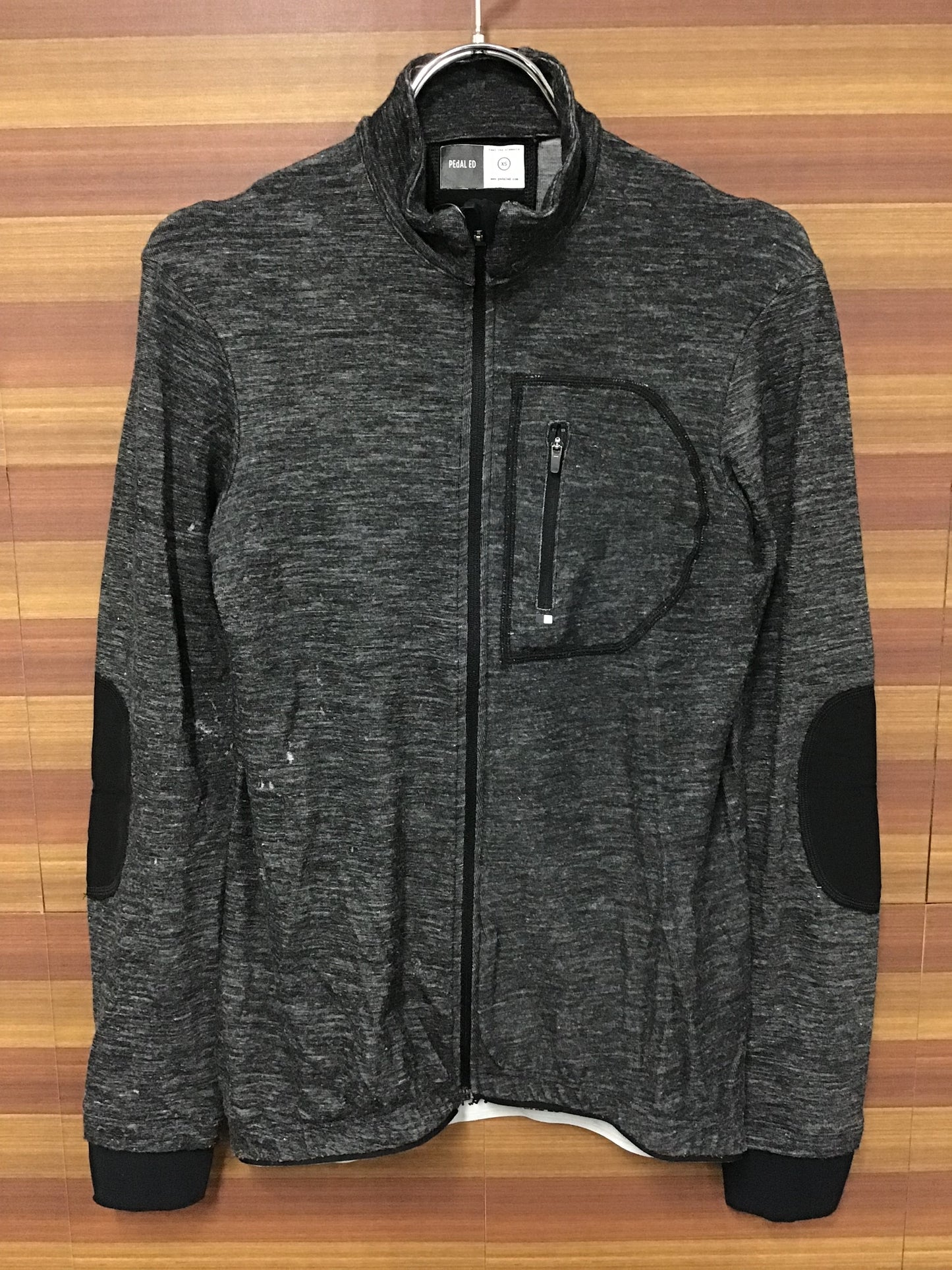 GV106 ペダレット PEdAL ED 長袖 サイクルジャージ グレー XS