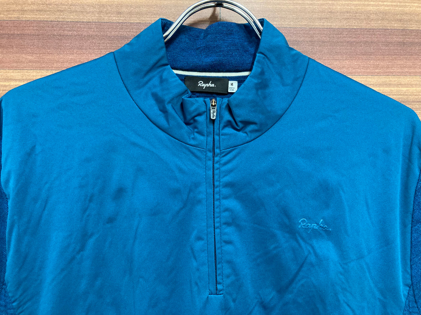 GV868 ラファ Rapha メリノジップジャージ 水色 M
