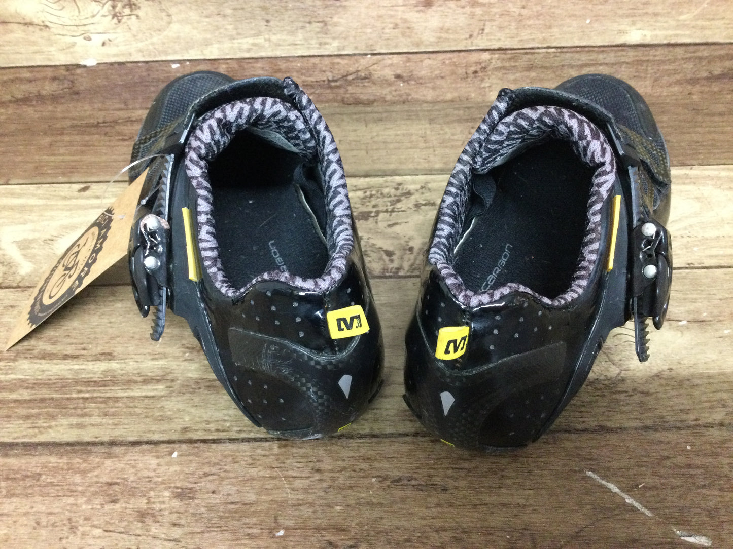 FT342 マビック MAVIC ゼリウムアルティメイト Zxellium Ultimate ビンディングシューズ 黒 EU39 1/3 SPD-SL