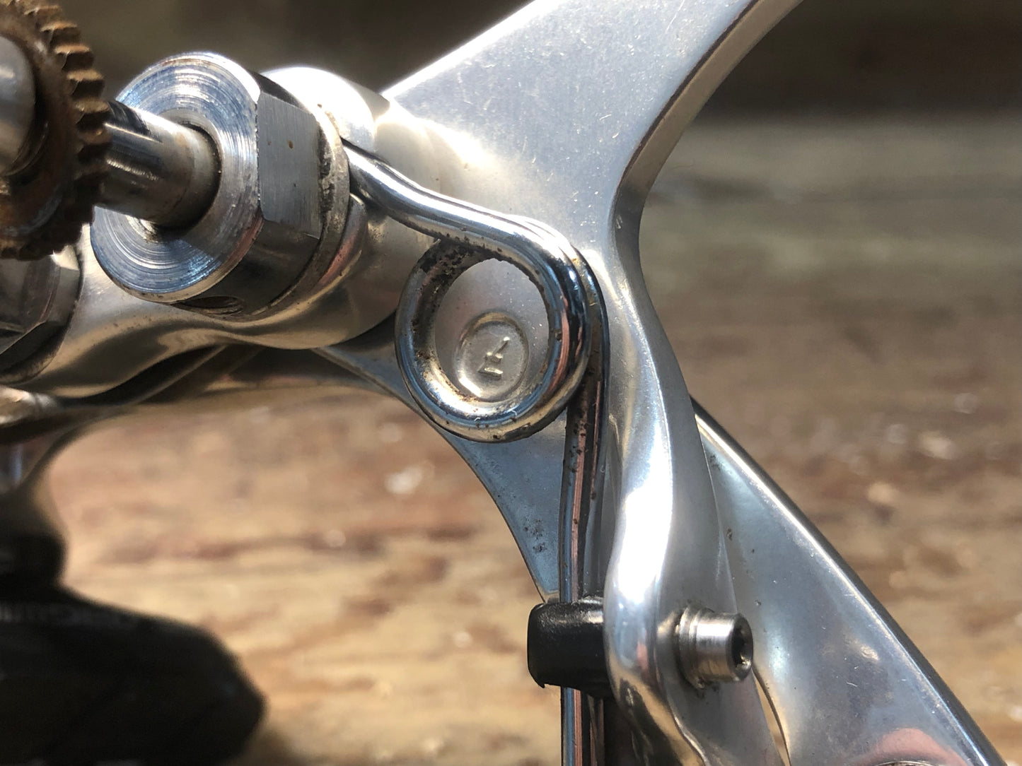 GY313 カンパニョーロ CAMPAGNOLO レコード RECORD キャリパーブレーキ BR13 ※リアスプリング破損